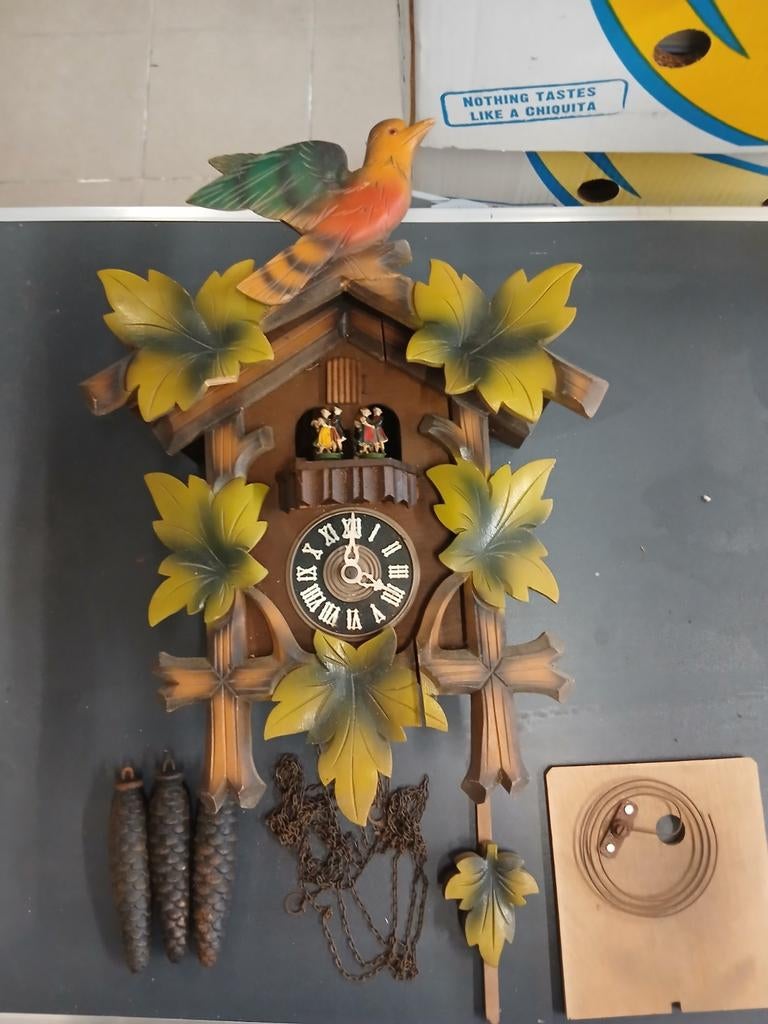 Koekoeksklok met muziek 4, Antiek en Kunst, Ophalen