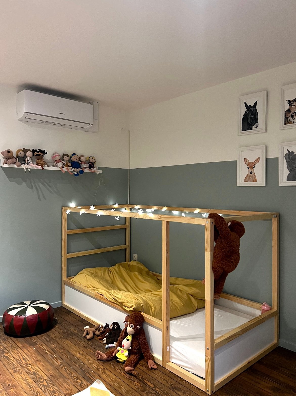 Bed eenpersoons ikea kura, Ophalen, Zo goed als nieuw
