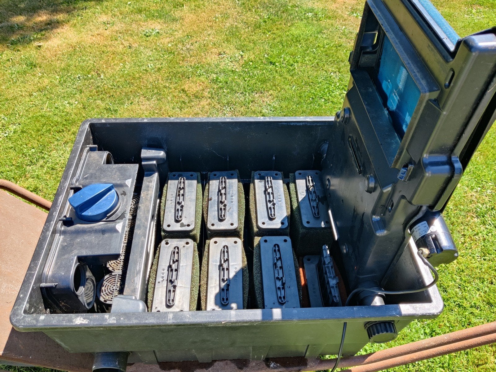 Filtration Oase screenmatic avec préfiltre Bitron 24C, Enlèvement, Utilisé