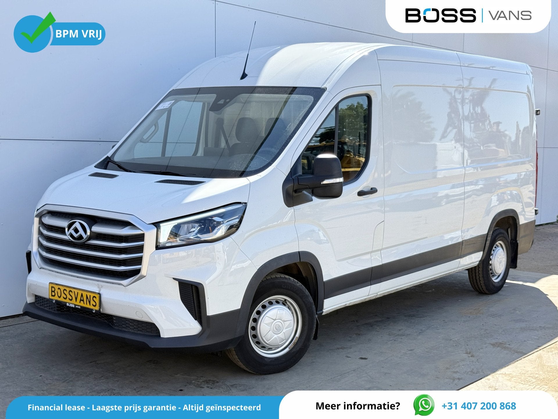 Maxus Deliver 9 2.0 CiT 150PK L3H2 SCHADE Airco Cruise Contr, Achat, 110 kW, Entreprise, 3 places