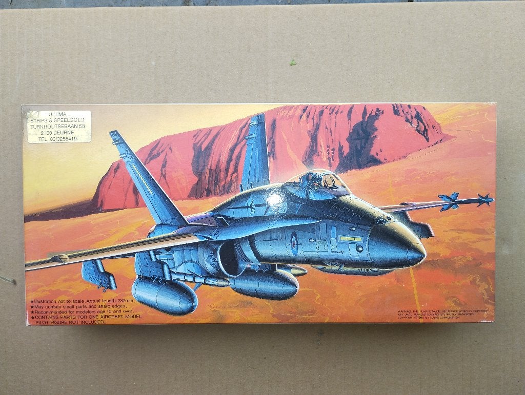 F/A-18A Hornet "RAAF" Fujimi 72027, Hobby en Vrije tijd, Overige merken, 1:72 tot 1:144, Nieuw, Ophalen of Verzenden
