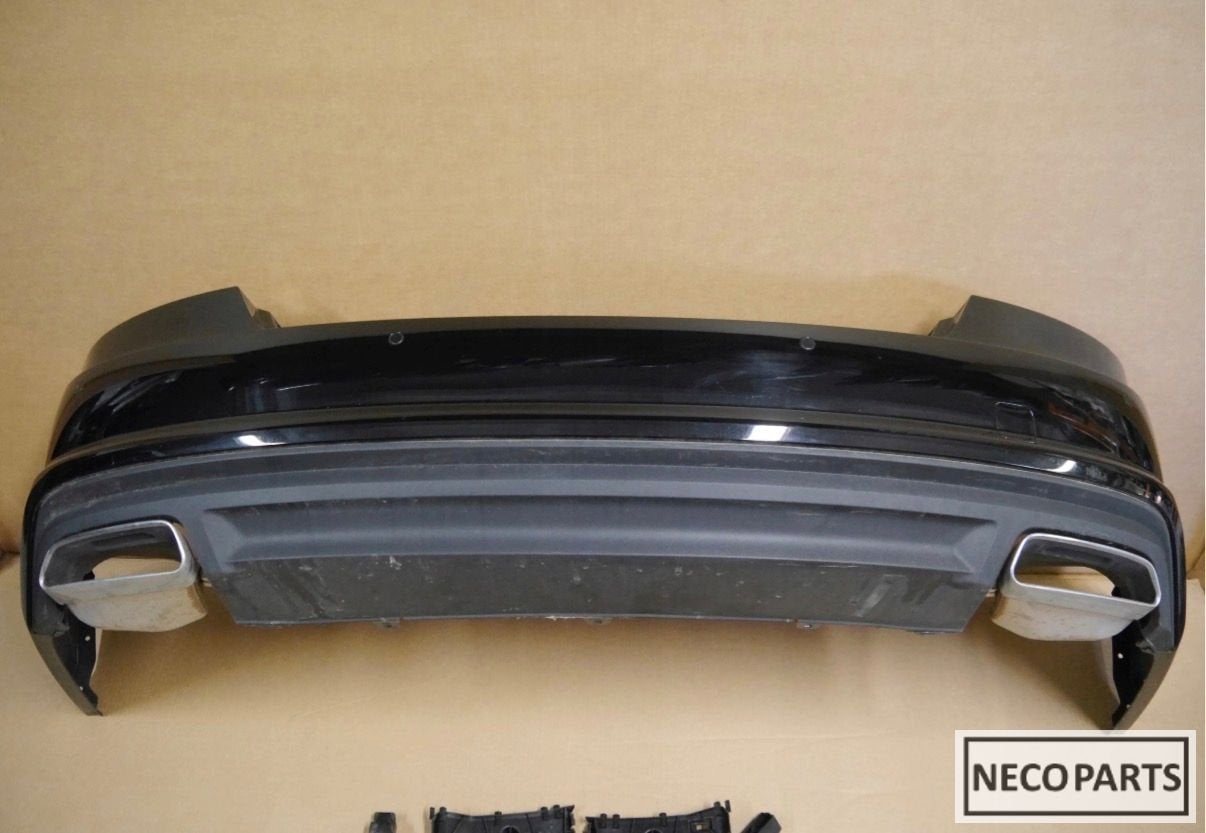 AUDI A7 4G FACELIFT ACHTERBUMPER 4xPDC LY9T ORIGINEEL, Auto-onderdelen, Gebruikt, -, Achter, -