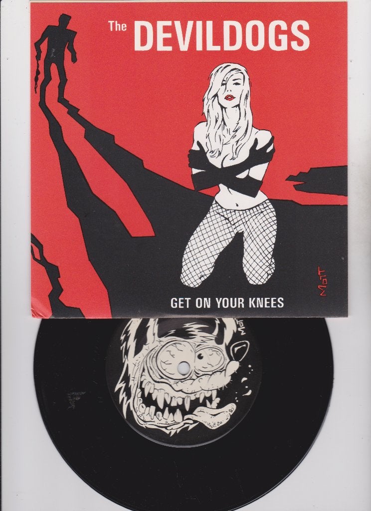 Garage , punk  The Devil Dogs  1990    MINT, CD & DVD, Vinyles Singles, Comme neuf, Housse de protection extérieure, Pochette photo