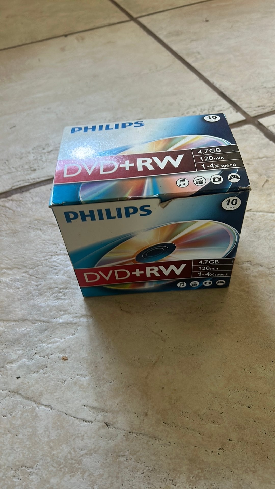 8 dvd+ rw ongebruikt nog in de verpakking, Ophalen, Zo goed als nieuw, Dvd