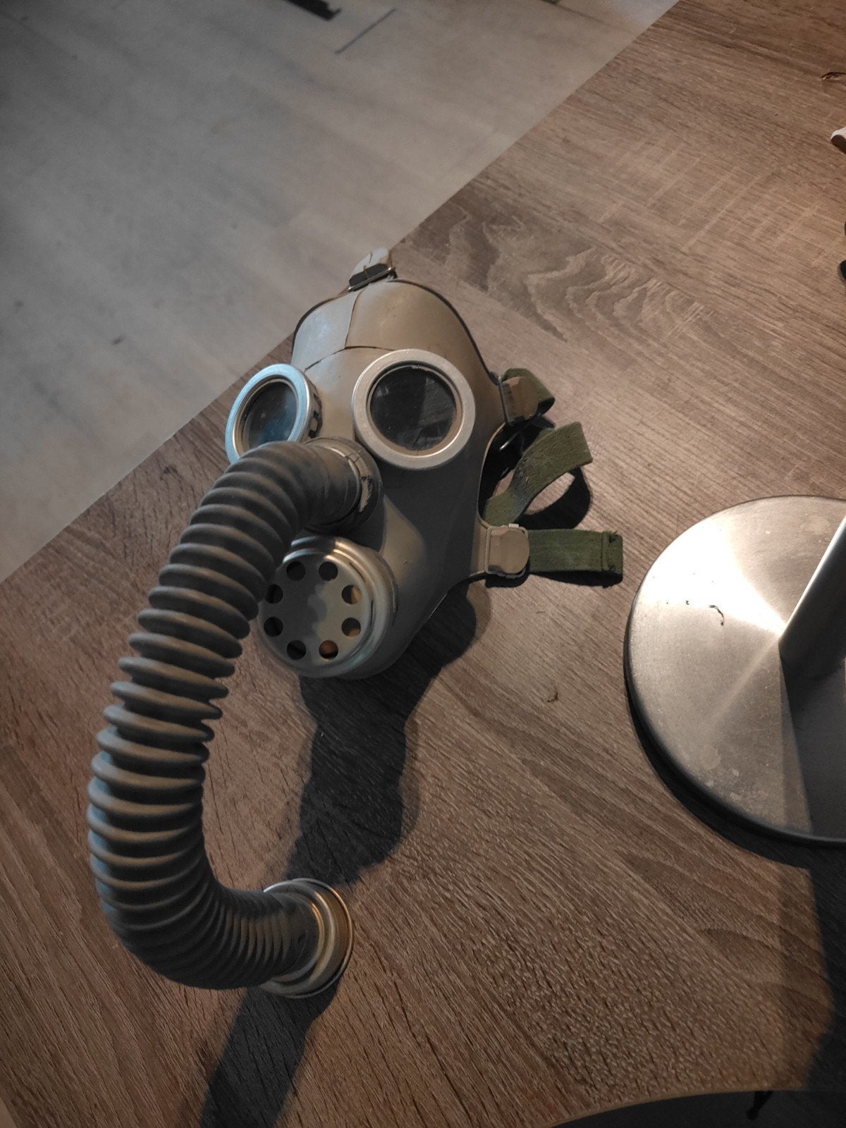 gasmasker, Verzamelen, Ophalen