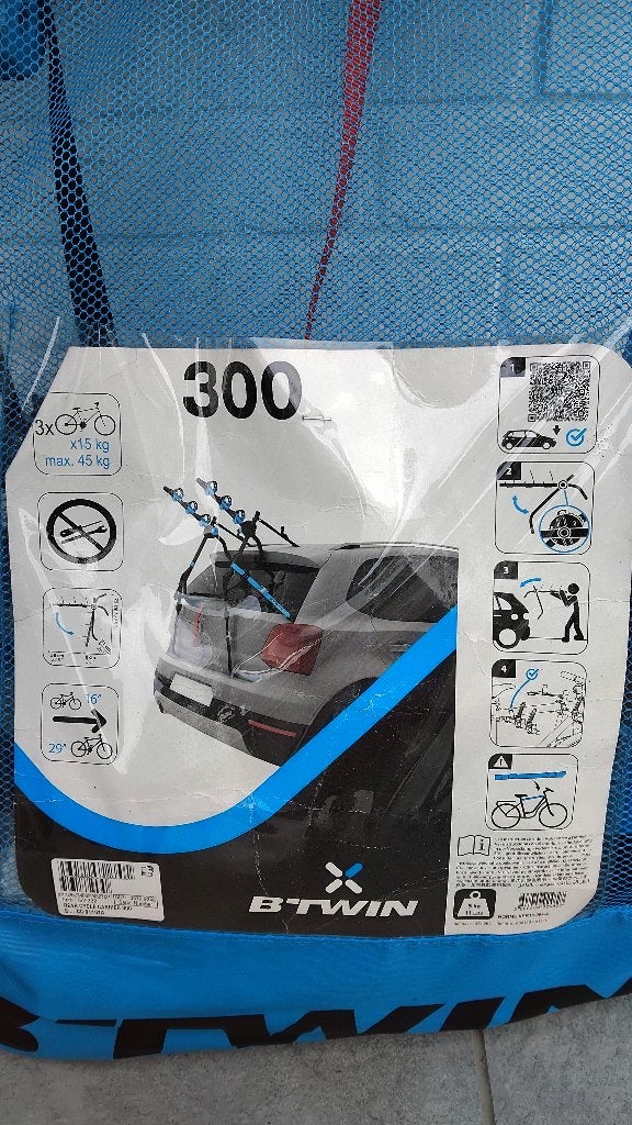 Fietsendrager kofferklep, Ophalen, 3 fietsen of meer, Zo goed als nieuw, Achterklepdrager