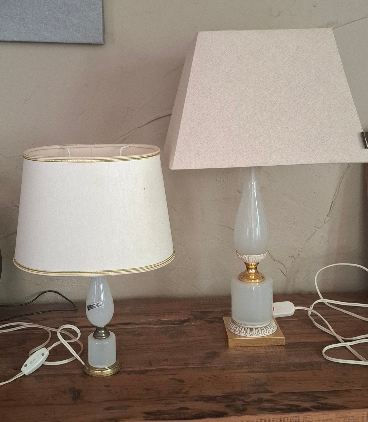 3 tafellampen regenen hollywood style, Huis en Inrichting, Ophalen