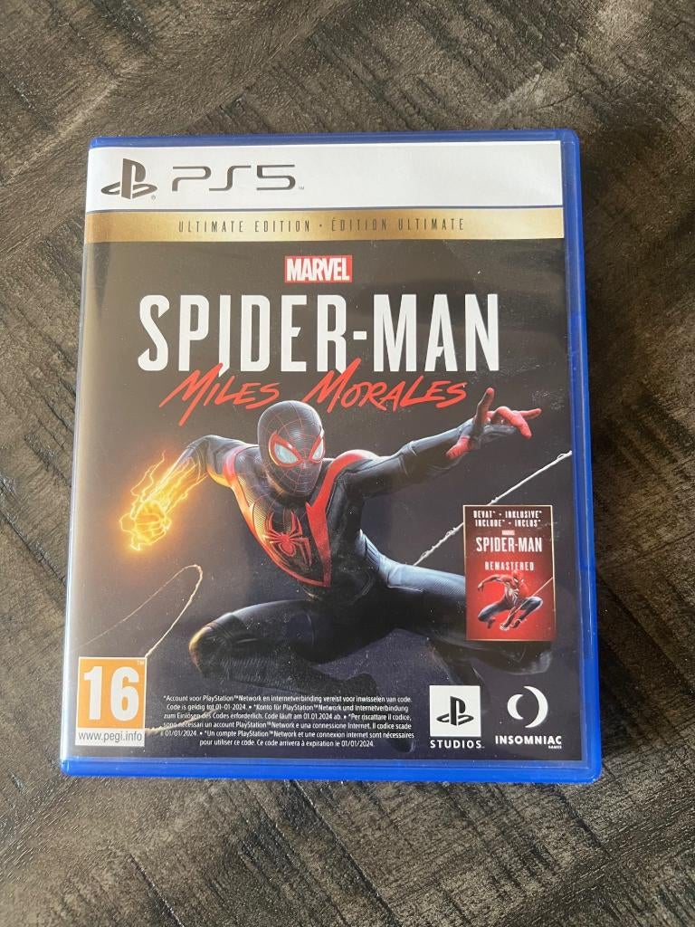 Spiderman Miles Morales - PS5, Ophalen of Verzenden, Zo goed als nieuw, Avontuur en Actie