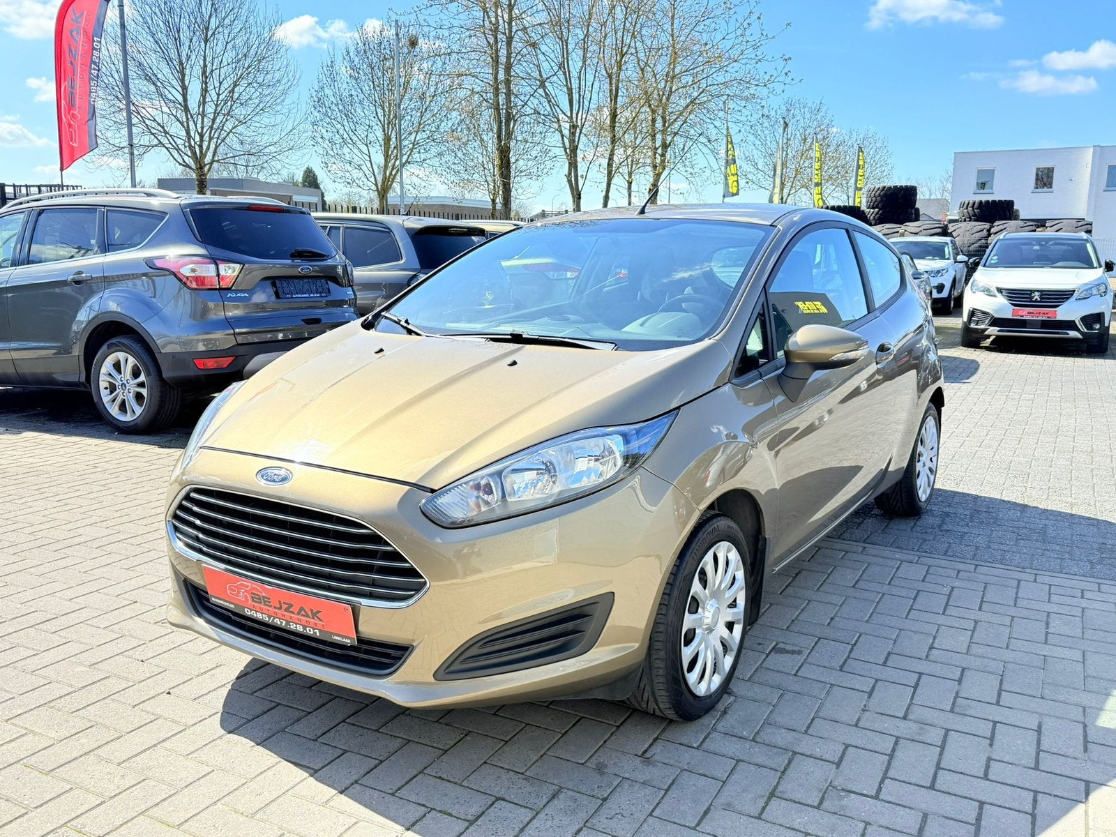 Ford Fiesta Trend 1.25i  1j garantie nette staat, Autos, Euro 5, Achat, Entreprise, Boîte manuelle