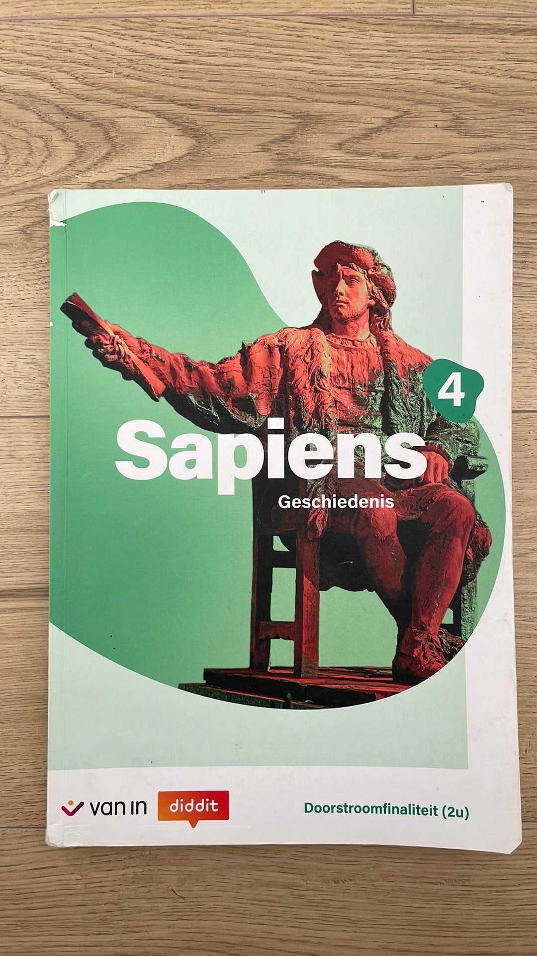 Sapiens 4 geschiedenis Doorstroomfinaliteit (2u), Histoire, Enlèvement ou Envoi, Van in, Comme neuf
