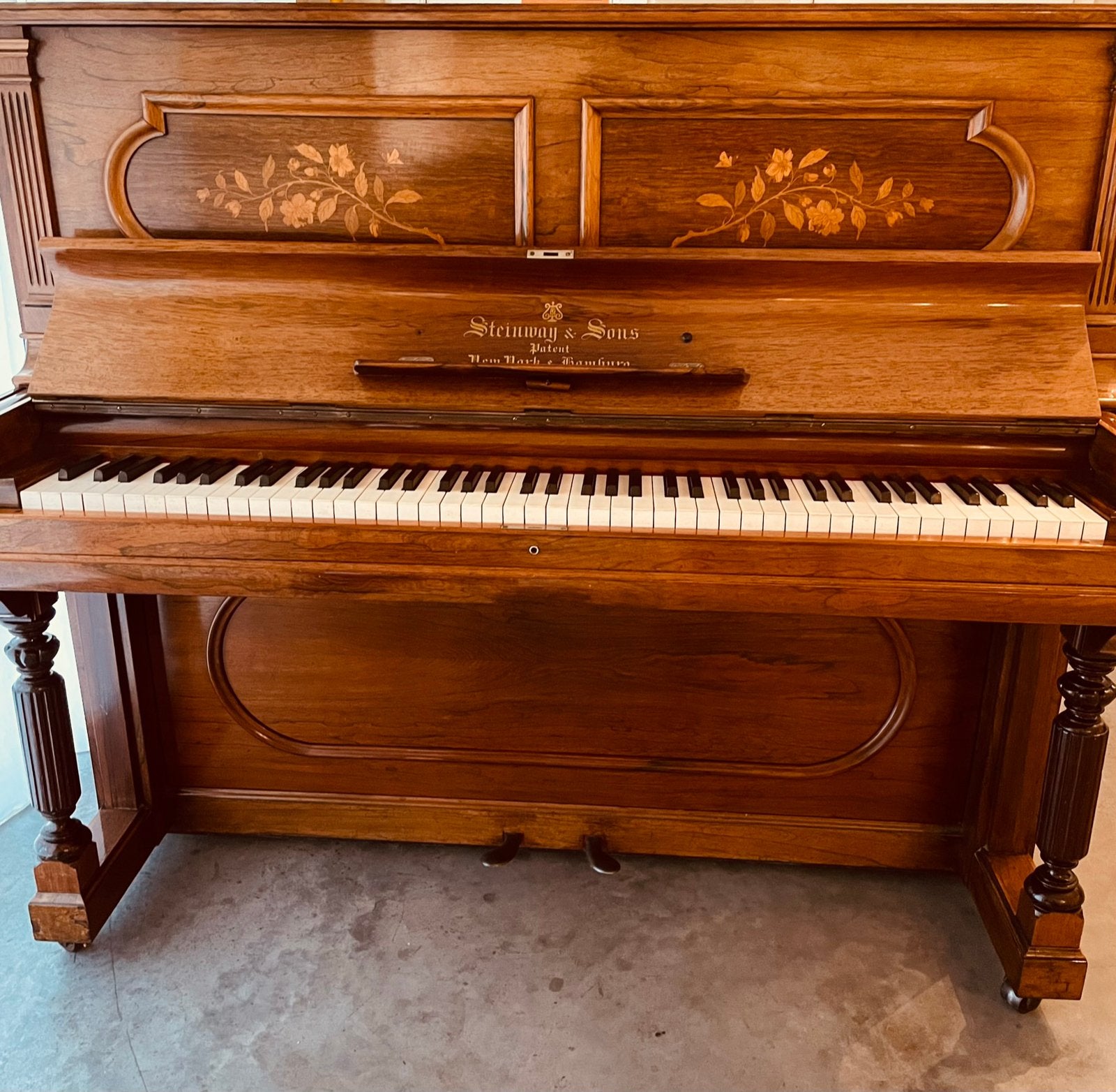 Steinway & Sons piano / UNIEK & volledig gerestaureerd!, Muziek en Instrumenten, Ophalen, Zo goed als nieuw, Piano