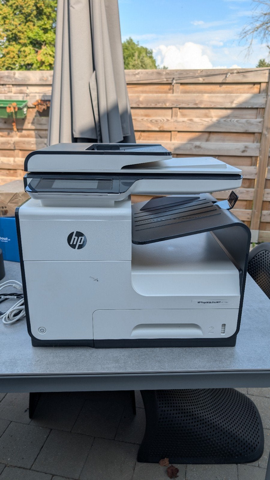 HP PageWide Pro 477dw, Computers en Software, Printers, Ophalen, Printer, Inkjetprinter, Zo goed als nieuw