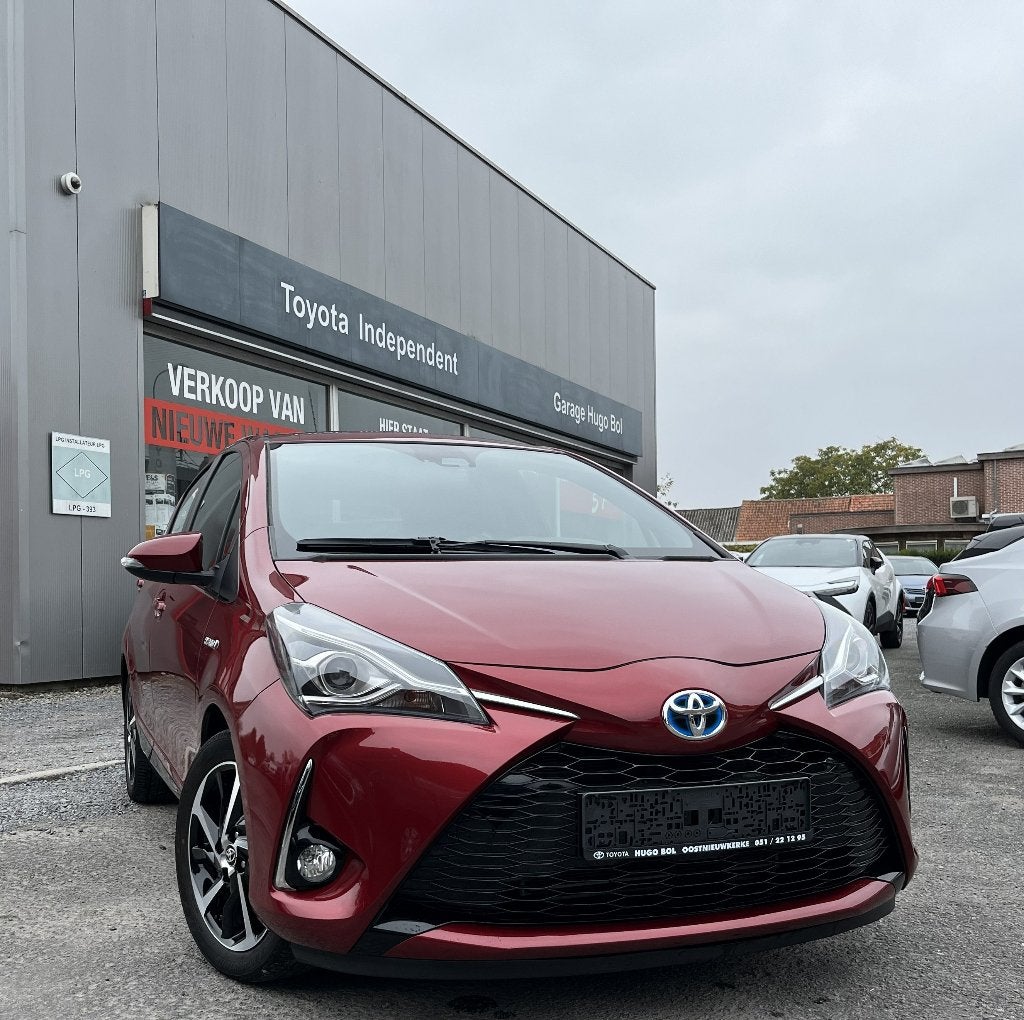 Toyota Yaris 1.5 HSD + garantie, Autos, Rouge, 91 g/km, Achat, Euro 6