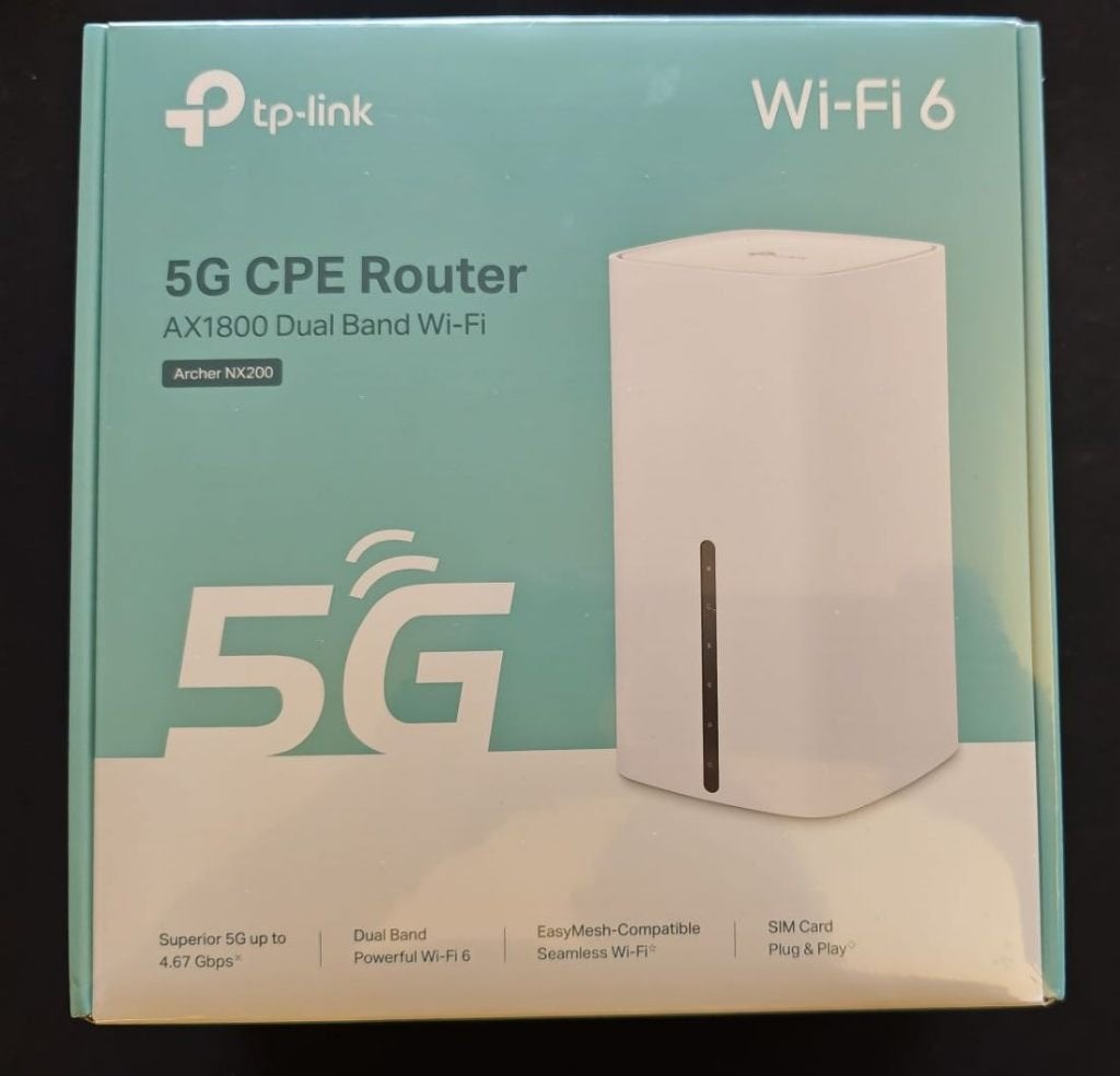TP-Link Archer NX200 5G /wifi modem, Computers en Software, Ophalen of Verzenden, Nieuw, Router, Tp link