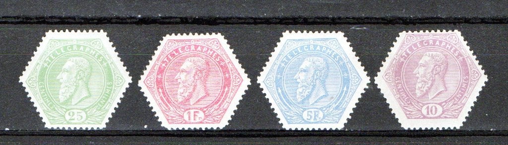 Belgique  timbres No TG 10 , 12 , 16 , 17 en neufs xx, Envoi