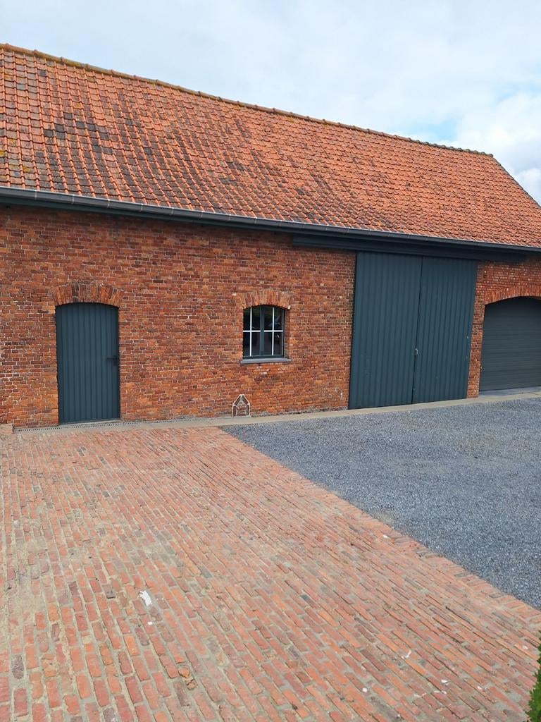 Schuifpoort, Doe-het-zelf en Bouw, Ophalen, Gebruikt, 225 cm of meer, Metaal