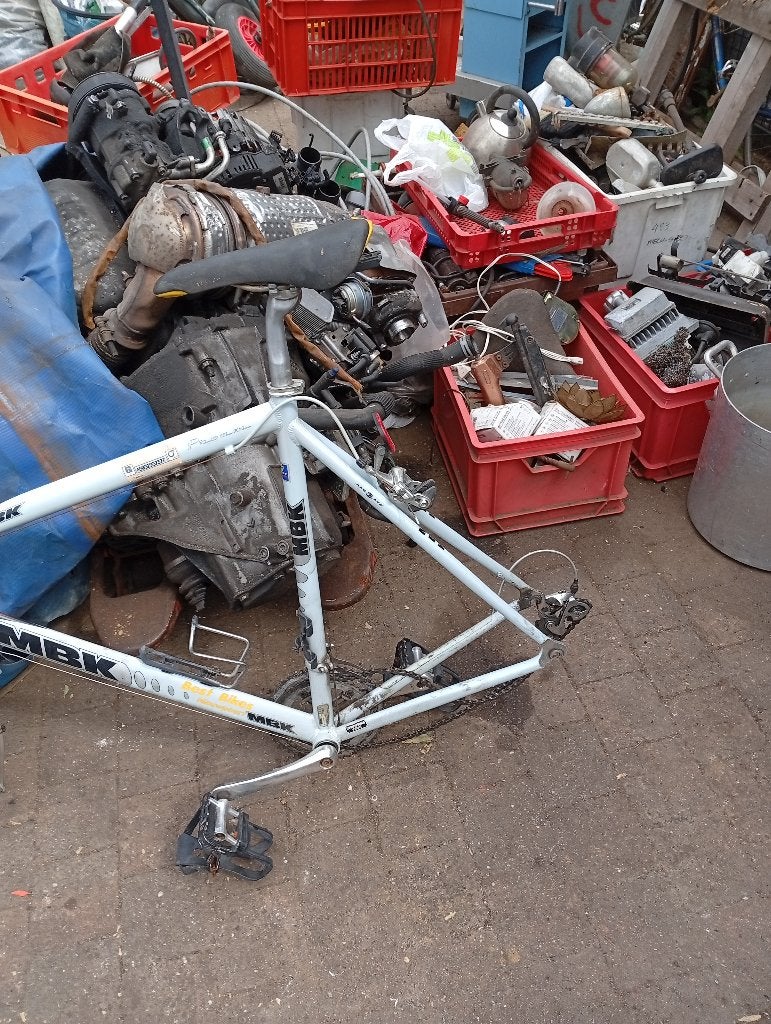 Koers fiets zonder wielen, Fietsen en Brommers, Fietsen | Racefietsen, 28 inch, Gebruikt, Heren, Aluminium