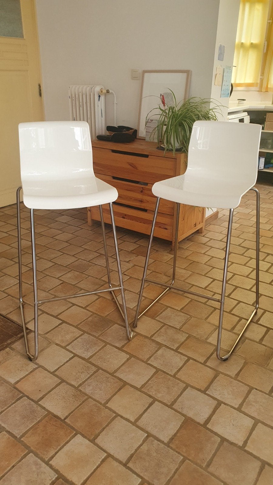 2 chaises hautes IKEA GLENN, Maison & Meubles, Enlèvement, Comme neuf