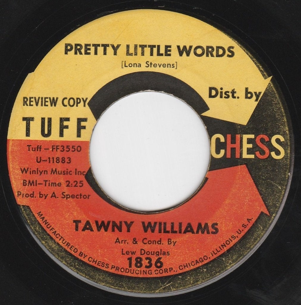 Tawny Williams, Musique & Instruments, Envoi, Utilisé