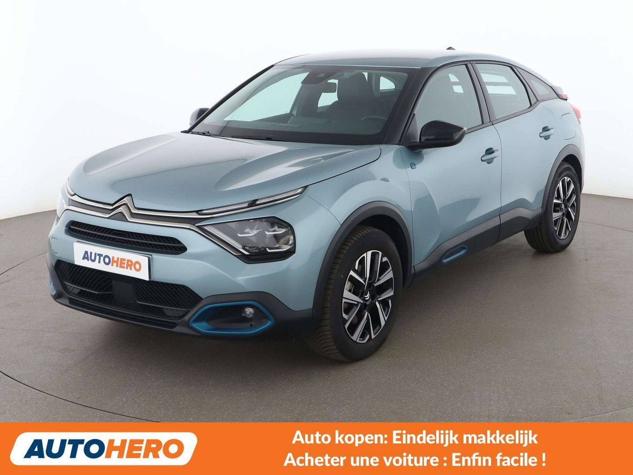Citroën C4 electric drive 100 kW e-Feel Pack (bj 2023), Auto's, Gebruikt, Zwart, 1616 kg, E-C4