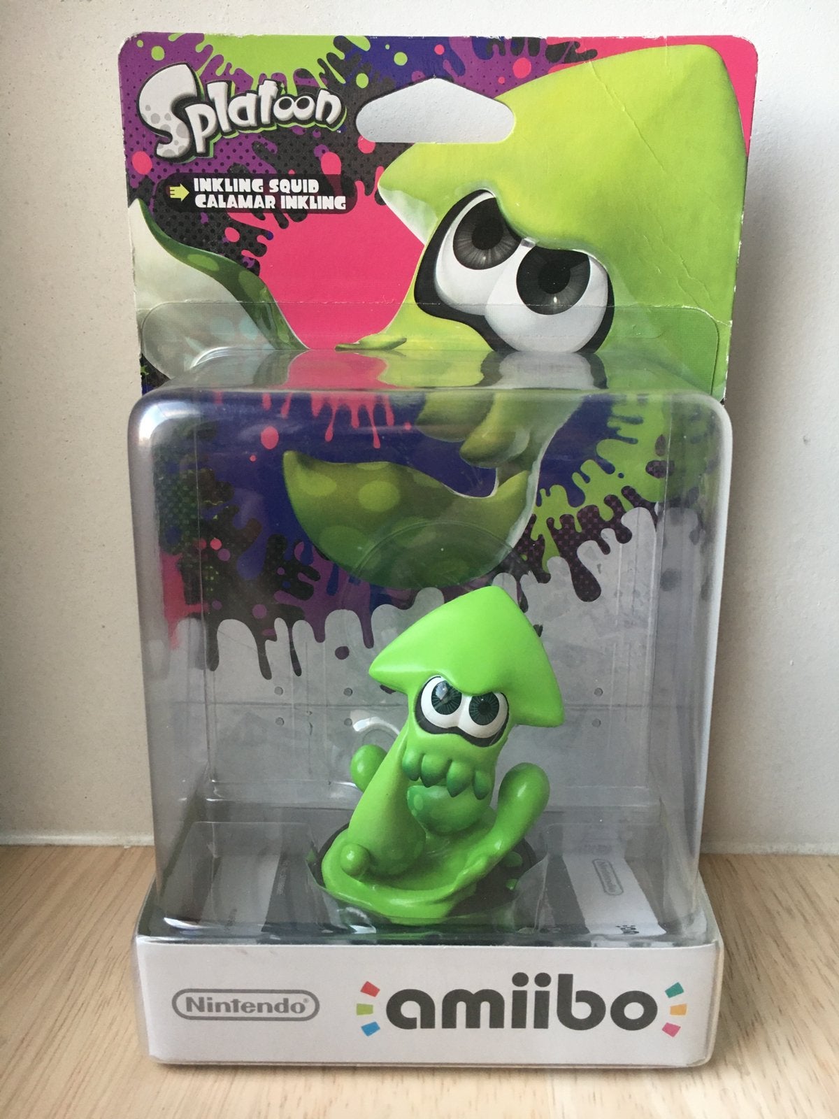 Amiibo Inkling Squid (Splatoon), Ophalen of Verzenden, Zo goed als nieuw