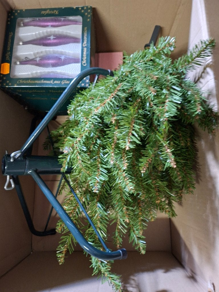 Kerstboom met gratis versiering, Ophalen, Gebruikt