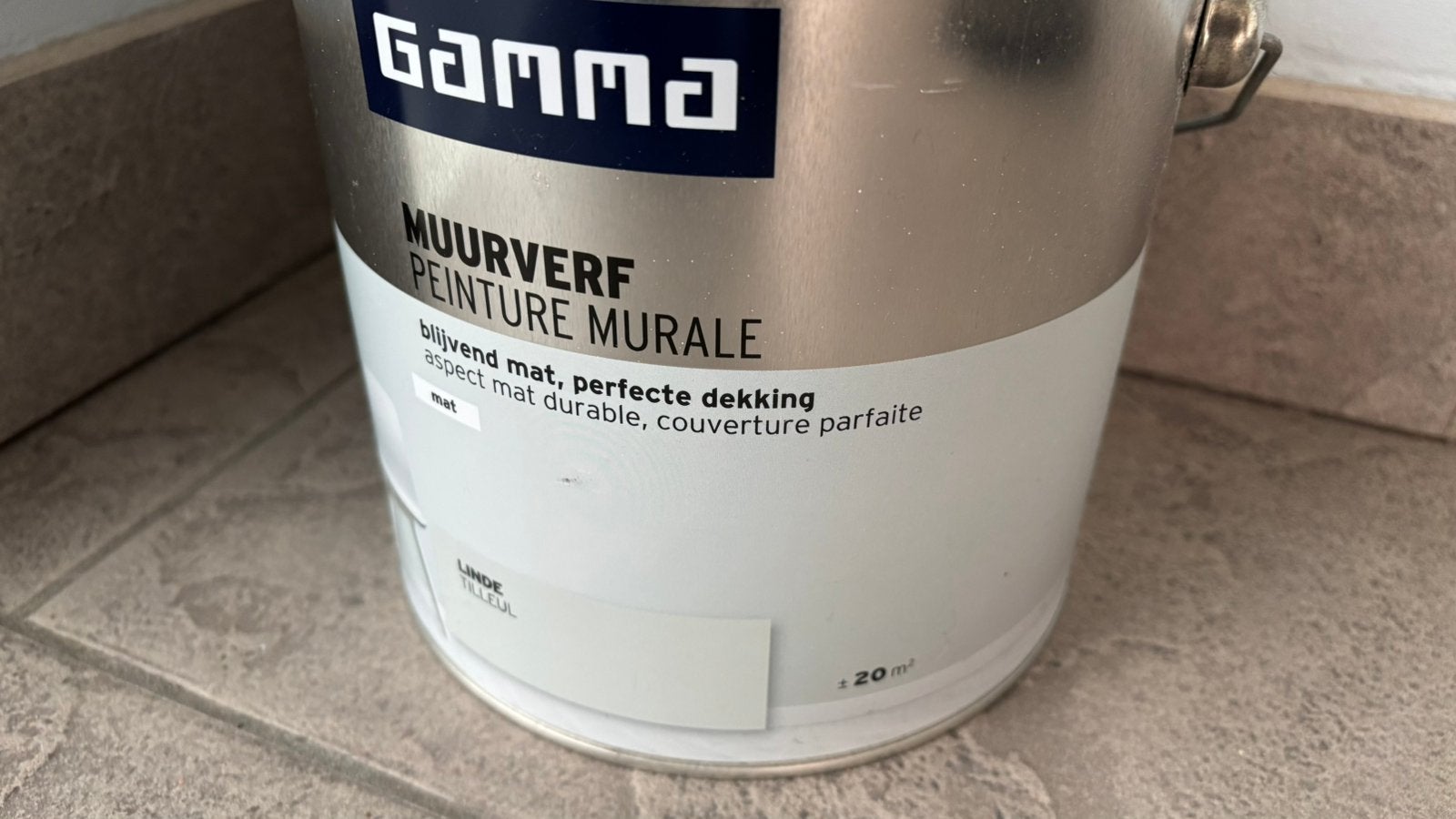Muurverf Gamma Linde., Doe-het-zelf en Bouw, Ophalen, Nieuw, Verf