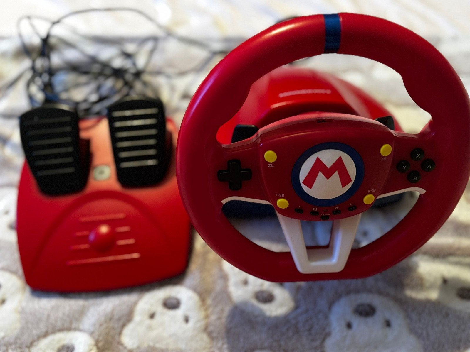 Mario kart race stuur + 2 extra sturen, Ophalen, Zo goed als nieuw, Switch, Stuurtje of Sportattribuut