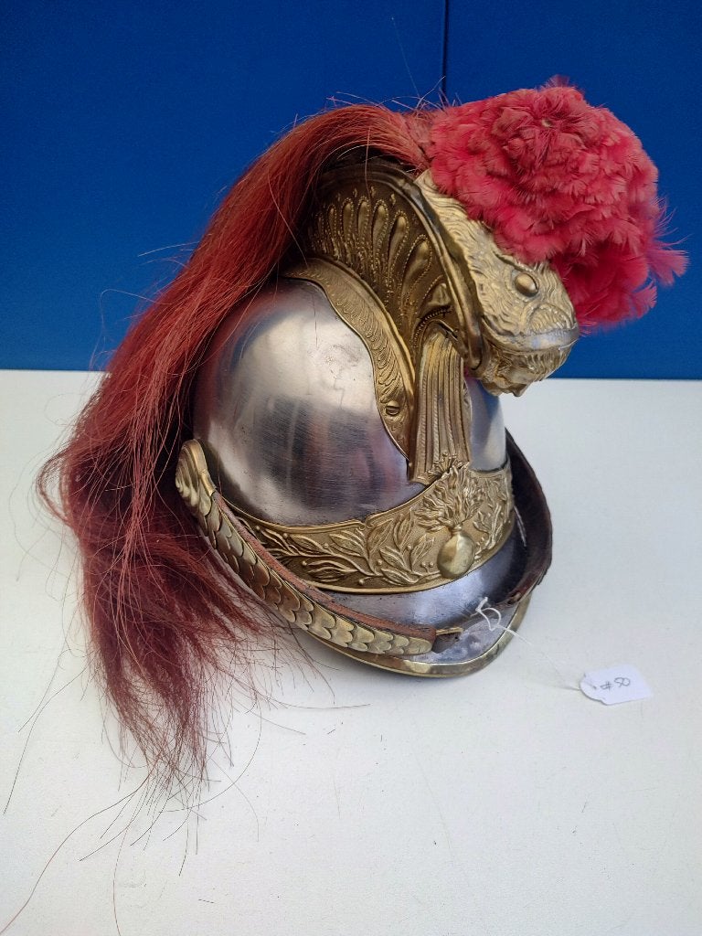 Helm # 50 - Frankrijk - Dragonder Trompetter troep, Verzenden