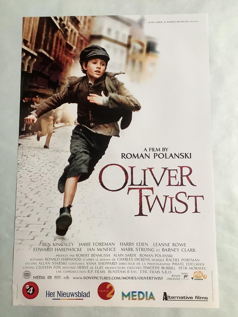 OLIVER TWIST    filmposter   40-60 cm, Verzamelen, Ophalen of Verzenden