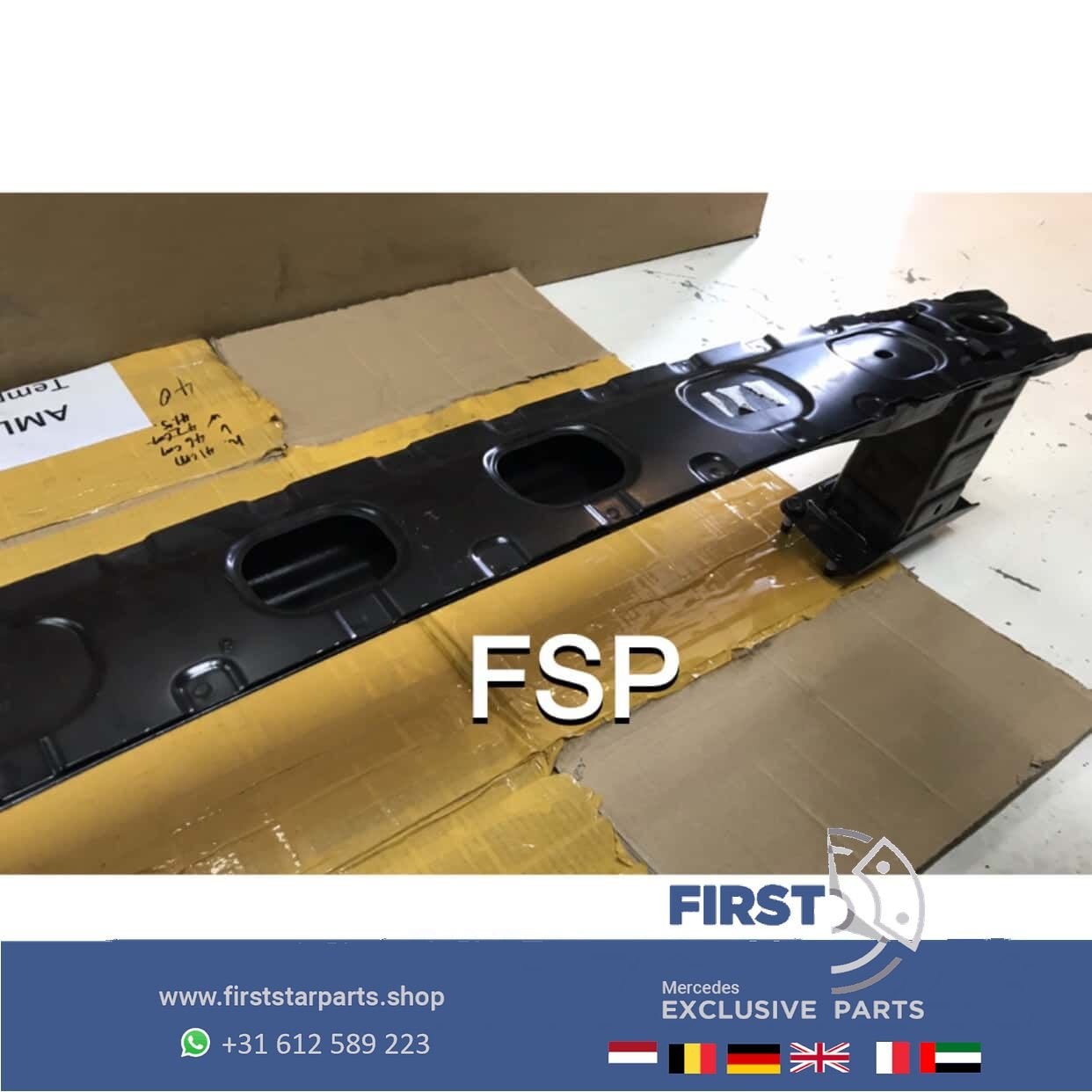Bumperbalk Mercedes A B CLA GLA Klasse W176 W246 W117 W156 b, Auto-onderdelen, -, -, -, Bumper
