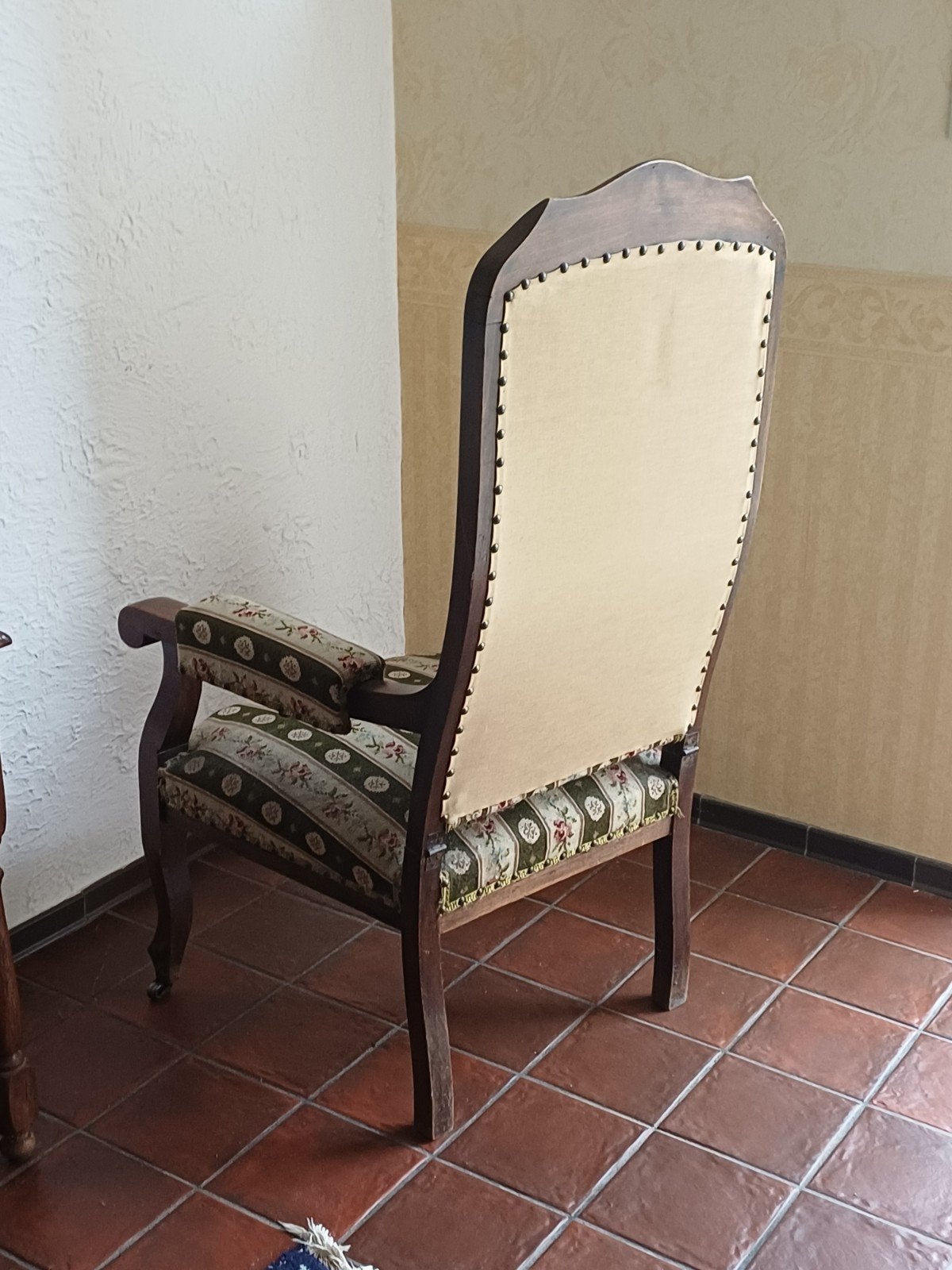 Oude antieke zetel, Antiek en Kunst, Ophalen