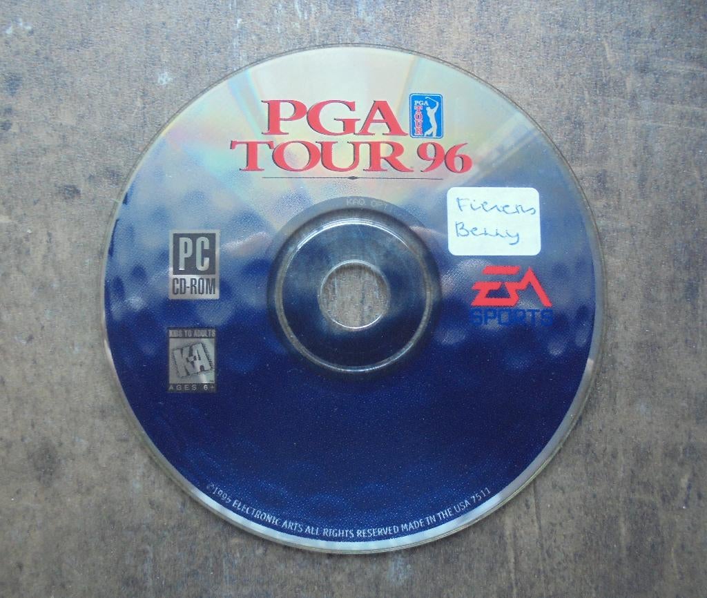 PGA Tour 96 voor PC (zie foto's), 1 joueur, Utilisé, À partir de 3 ans, Sport