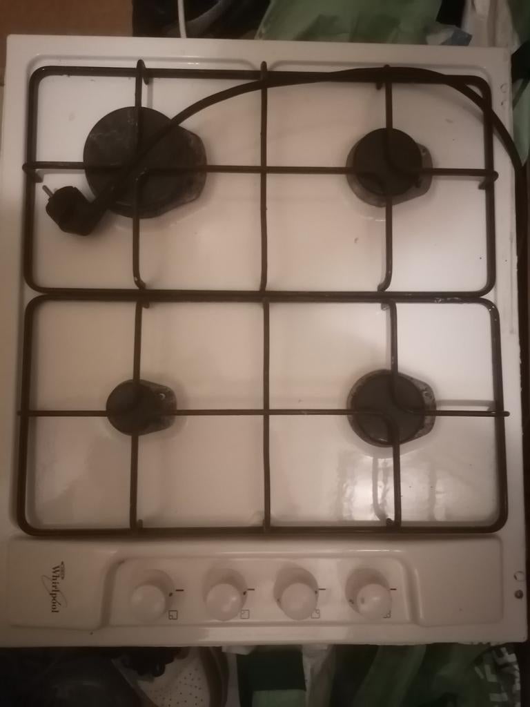 Whirpool, occasion blanc bon état, taille standard, Electroménager, Enlèvement ou Envoi, Gaz