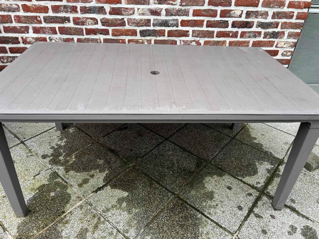tuintafel, Ophalen, Gebruikt, Rechthoekig