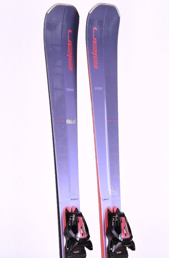 151; 158; 165 cm dames ski's ELAN PRIMETIME N5 2024, purple, Overige merken, 140 tot 160 cm, Gebruikt, Verzenden