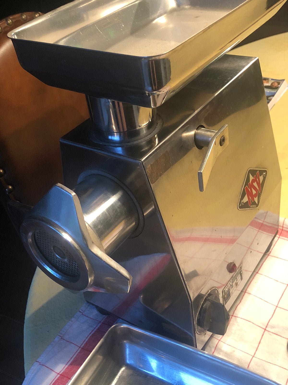 Vleesmolen NSV. professioneel, Zakelijke goederen, Horeca | Keukenapparatuur, Ophalen, Gebruikt, Bakkerij en Slagerij