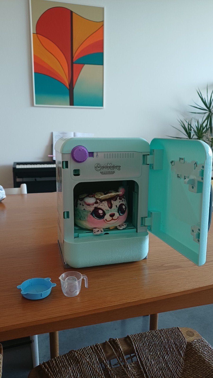 Cookeez Makery beertje koelkast, Ophalen