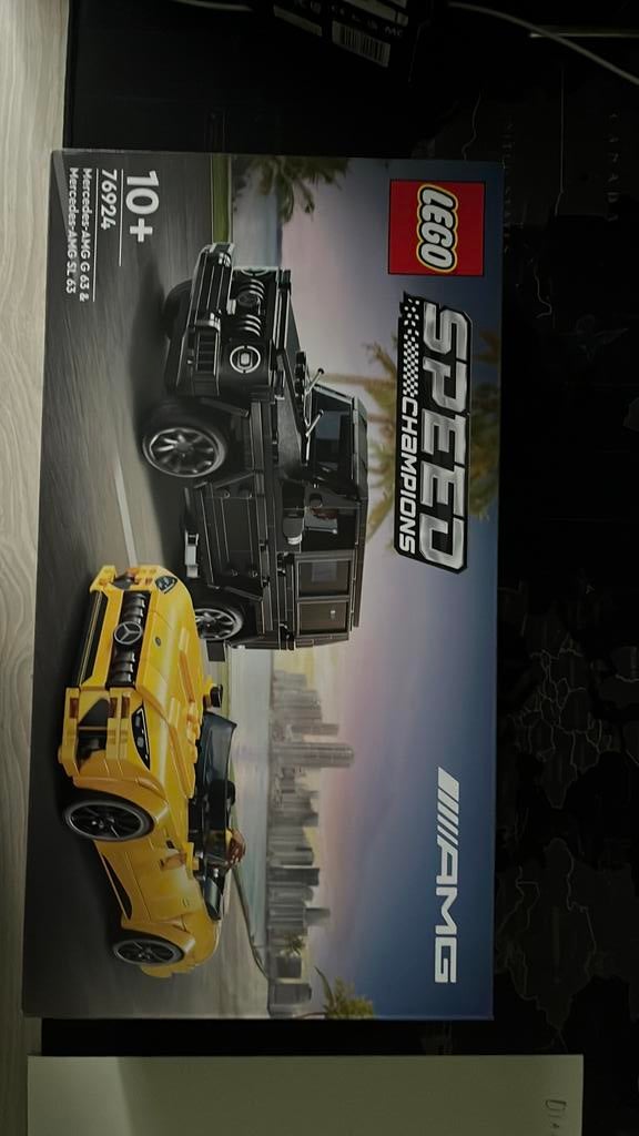 Lego speed champions set 76924 mercedes, Ophalen, Zo goed als nieuw, Lego