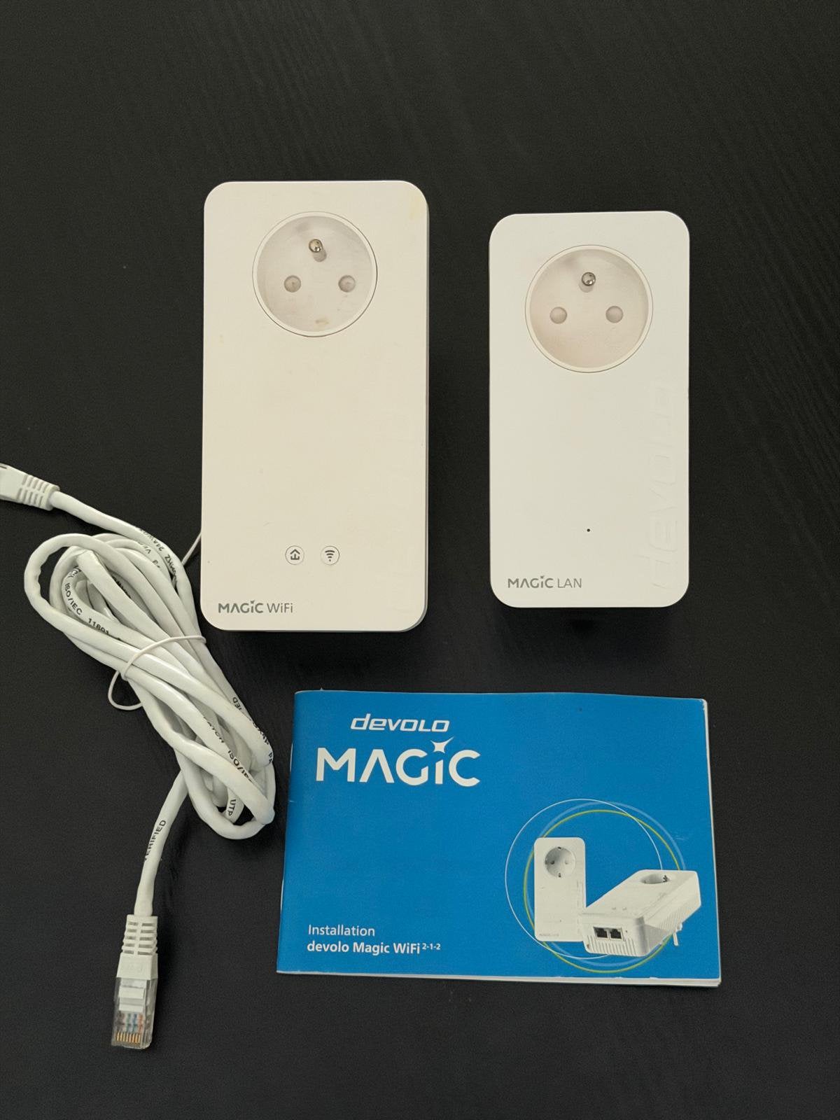 Kit Powerline Devolo Magic WiFi 2-1-2, Envoi, Comme neuf