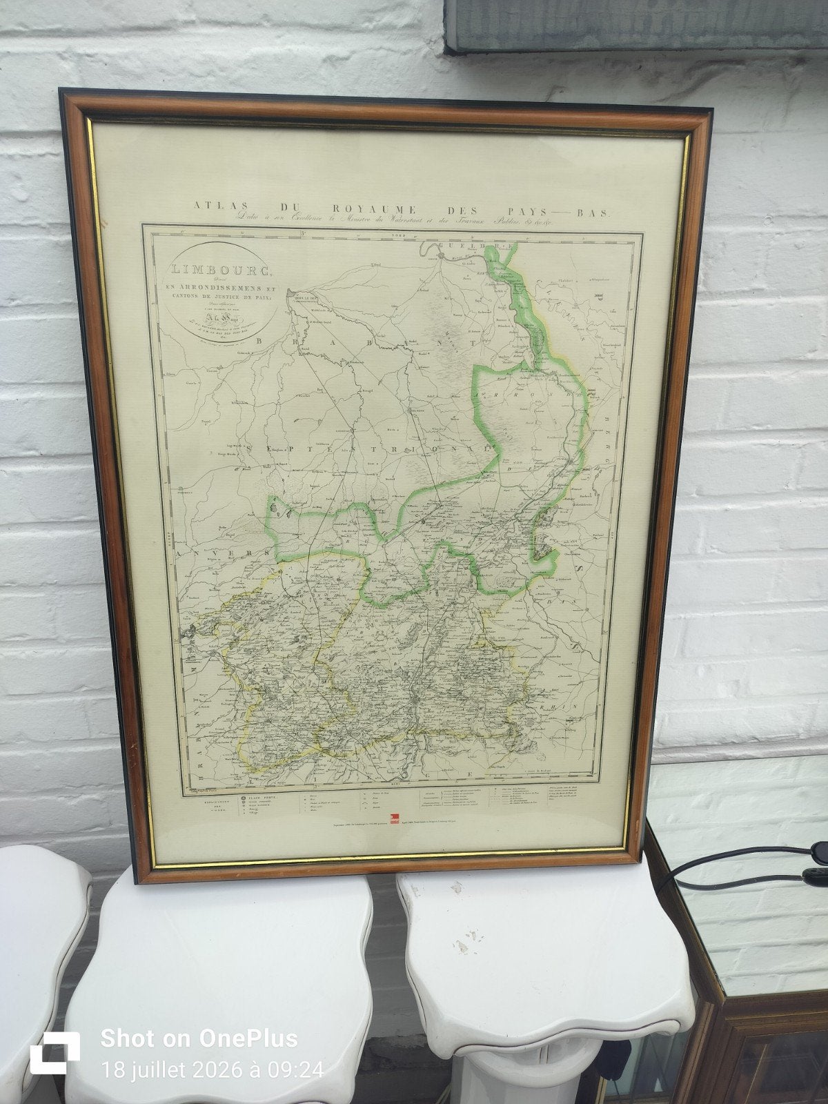 Carte du Limbourg, Enlèvement