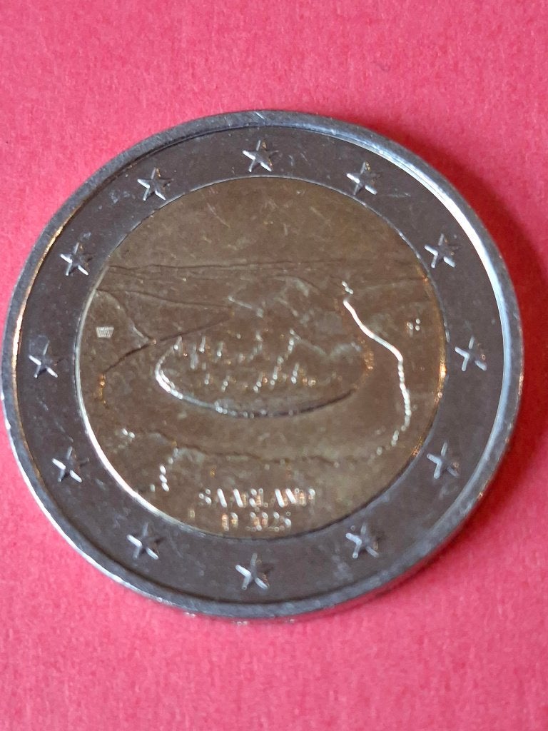 2025 F Allemagne 2 euros Sarre Stuttgart, Timbres & Monnaies, Monnaies | Europe | Monnaies euro, Envoi, Allemagne, 2 euros, Monnaie en vrac
