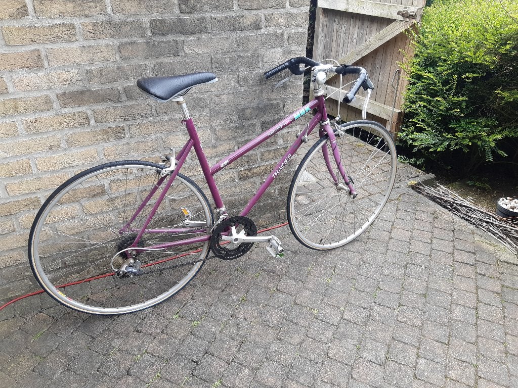 Koersfiets dames (oud model), Fietsen en Brommers, Fietsen | Dames | Damesfietsen, Gebruikt, Velgrem, Versnellingen, 50 tot 53 cm