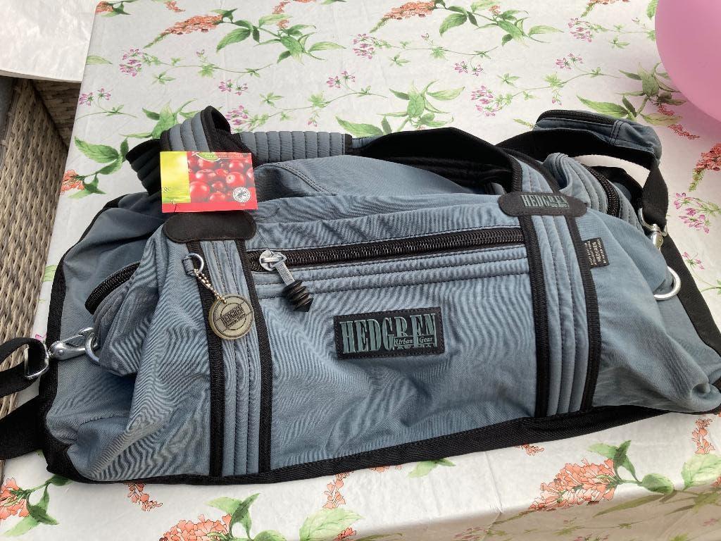 2 Reistassen Hedgren., 40 tot 60 cm, 20 tot 30 cm, Blauw, Nieuw