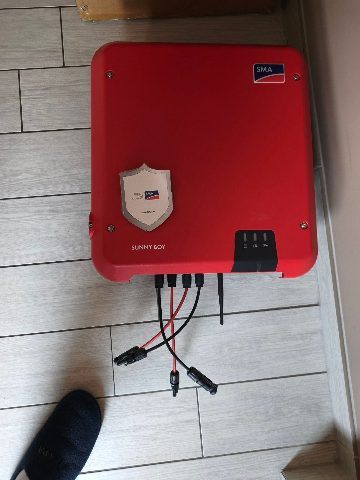 Omvormer SMA Sunny Boy 3,680 kw met 4 verbindingstukken., Ophalen
