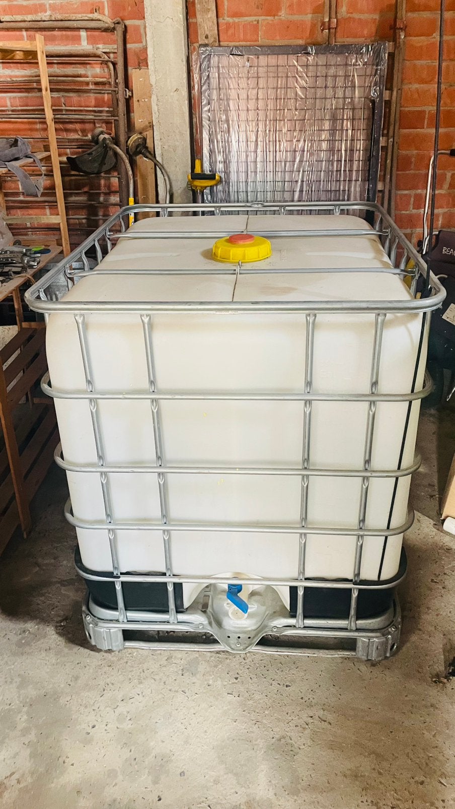 Baril d'eau 1000L, 150 litres ou plus, Comme neuf, Synthétique, Enlèvement