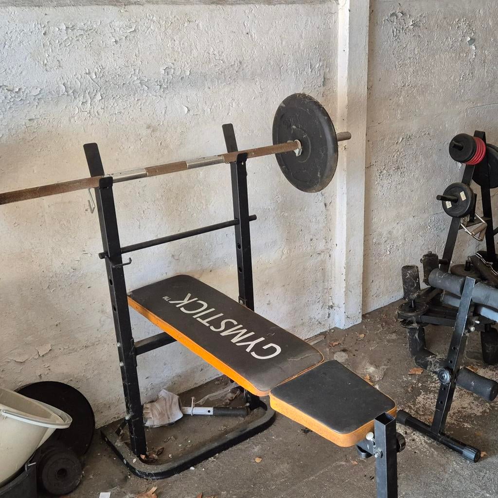 Halterbank, Sport en Fitness, Fitnessapparatuur, Ophalen