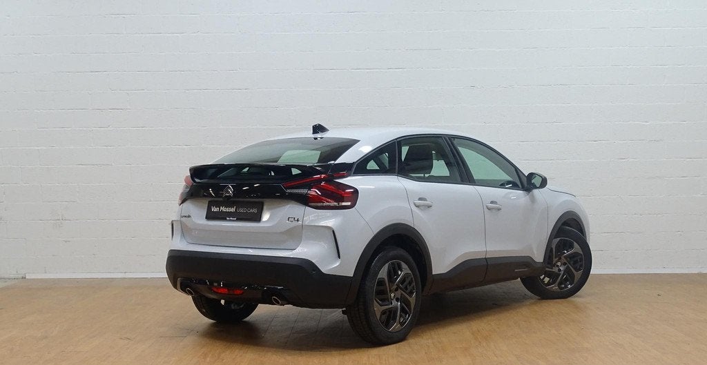 Citroen C4 1.2T pLUS automaat, Auto's, Stof, Gebruikt, Zwart, https://public.car-pass.be/vhr/f673d137-b32c-418b-ac1c-d2929f771757