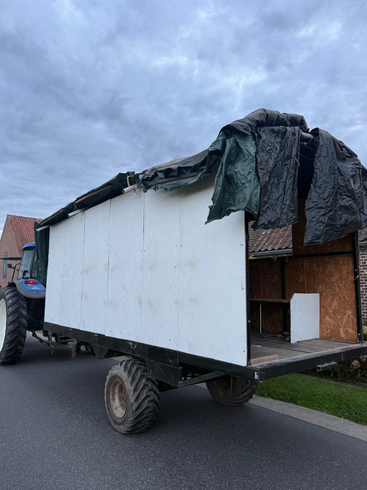 platte wagen/feestkar, Zakelijke goederen, Ophalen