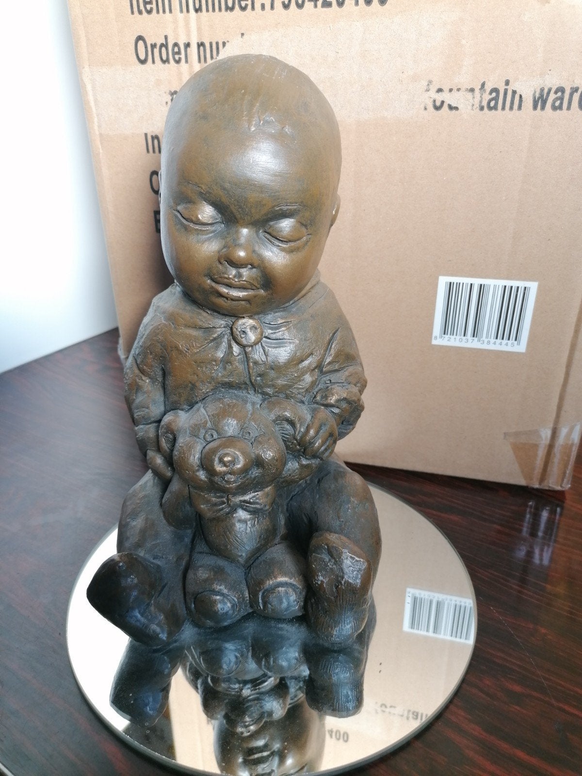 bronzen beeld, Ophalen, Brons